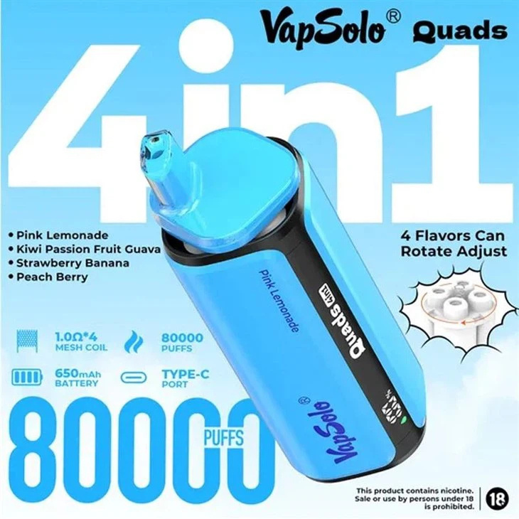 Vapsolo Quads 80000 Puffs