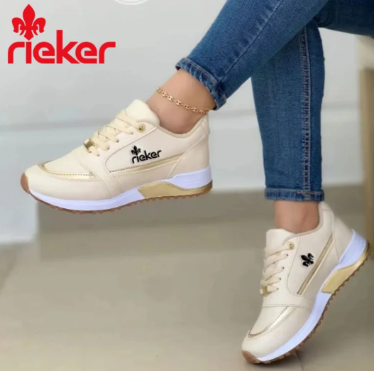 2025 Nowe buty sportowe damskie Rieker® w jednolitym kolorze