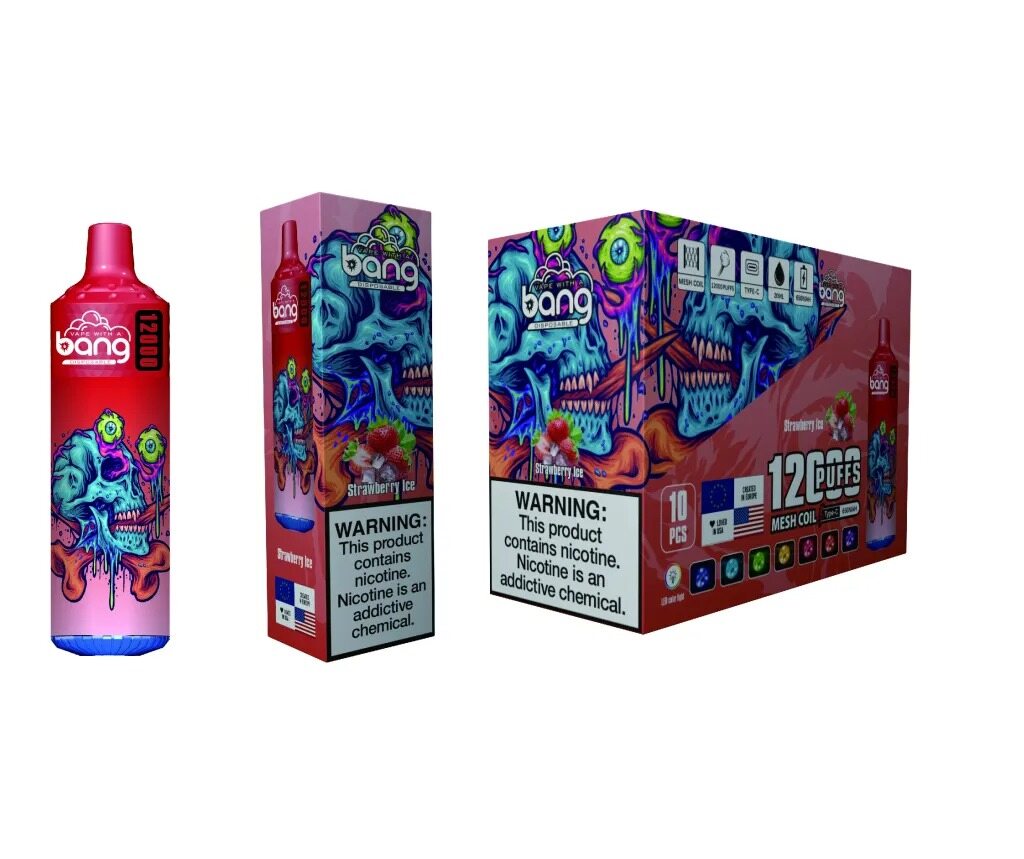 复制dBANG 12000 zaciągnięć 0% 2% 5% Niska zawartość nikotyny Hurtowy zakup jednorazowych waporyzatorów wielokrotnego ładowania