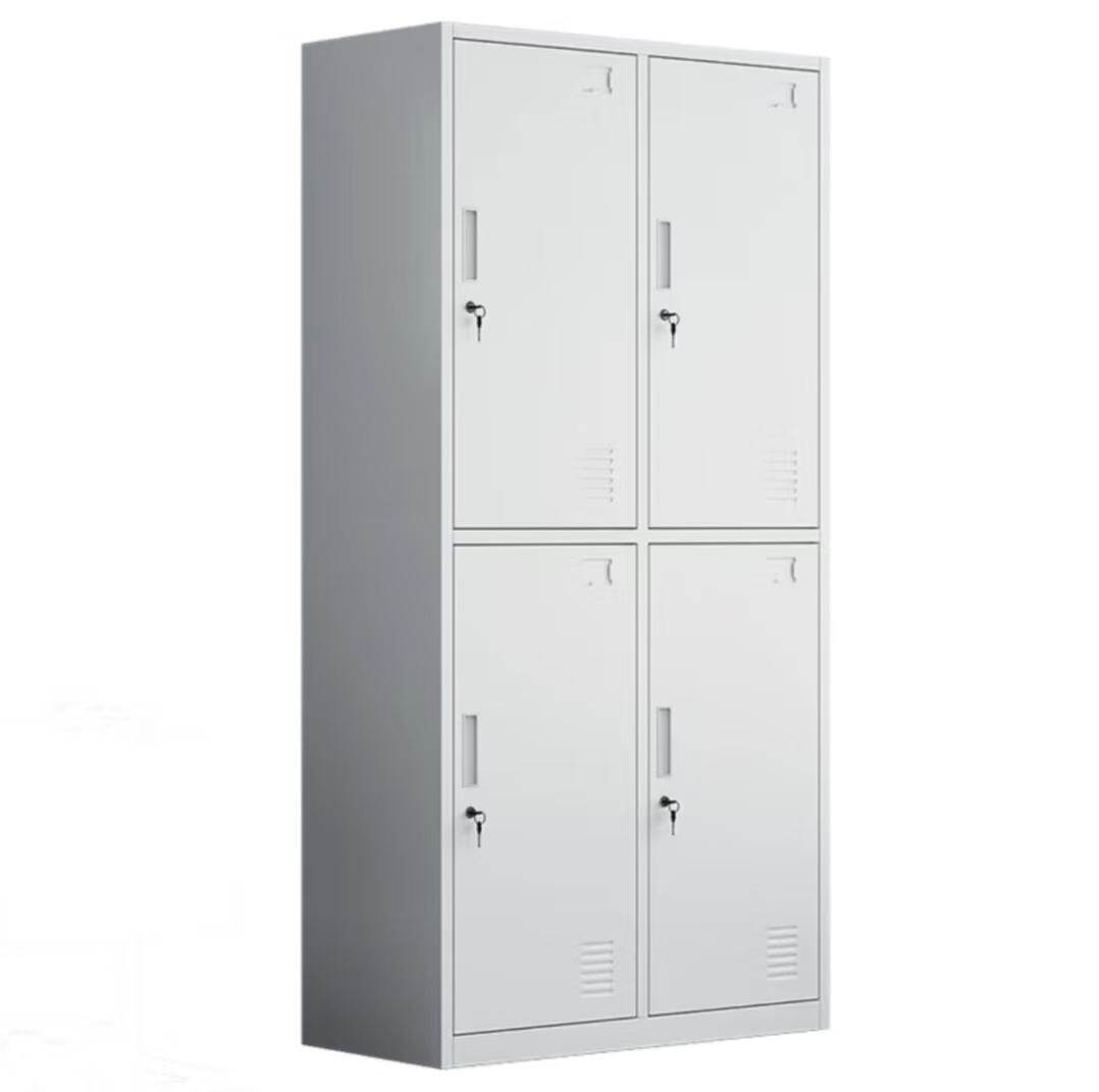 Factory Modern Luxury Design Two Floors Four Doors Large Capacity Moisture Proof Vents Wardrobe