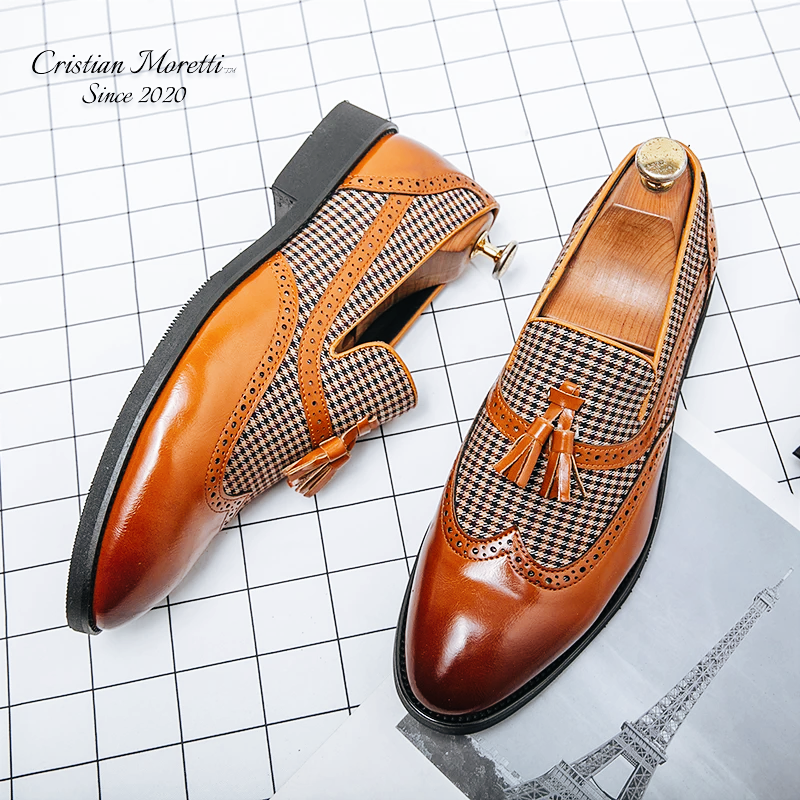 Sapatos Slip-On de Couro Premium Antonio De Luca™