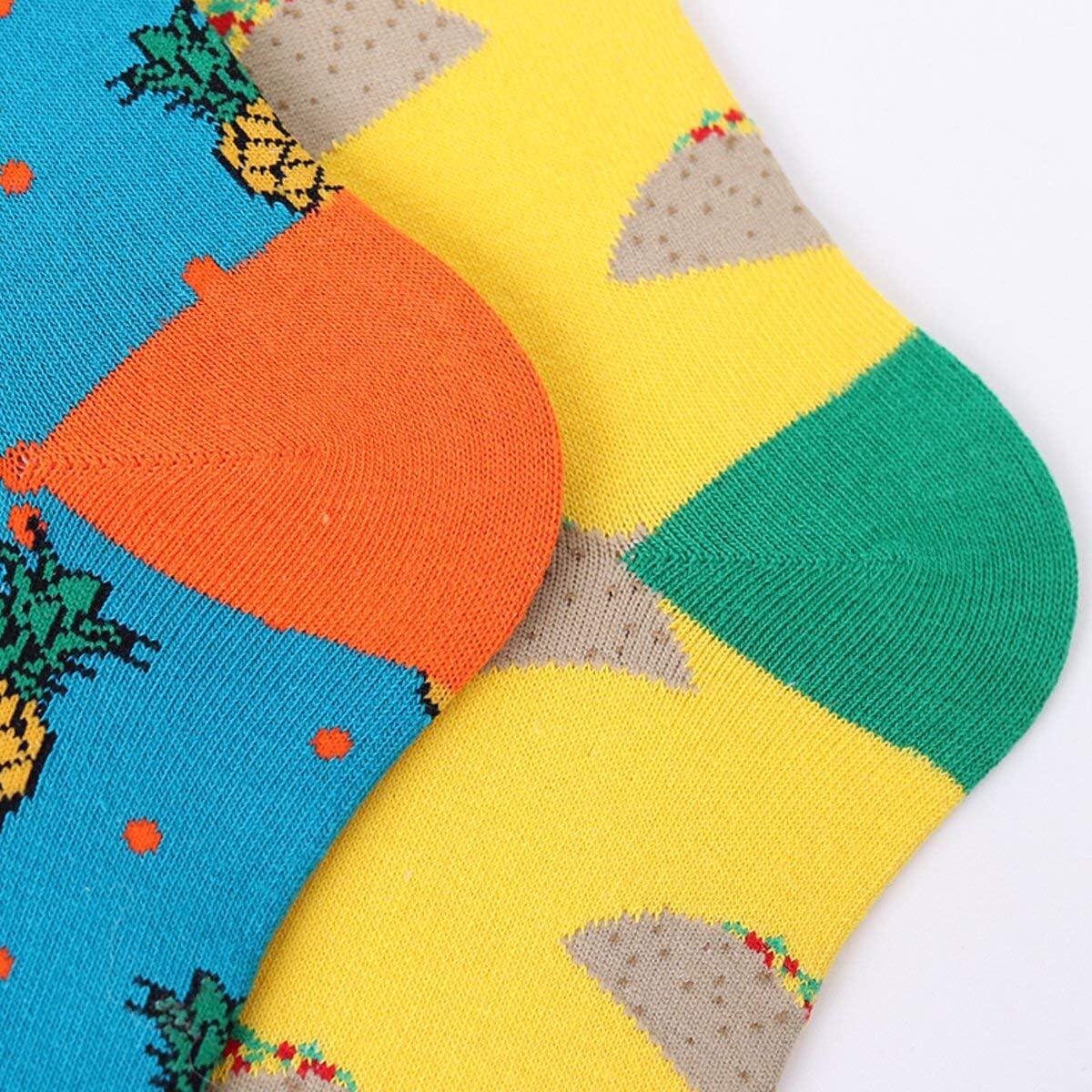 Meias coloridas divertidas