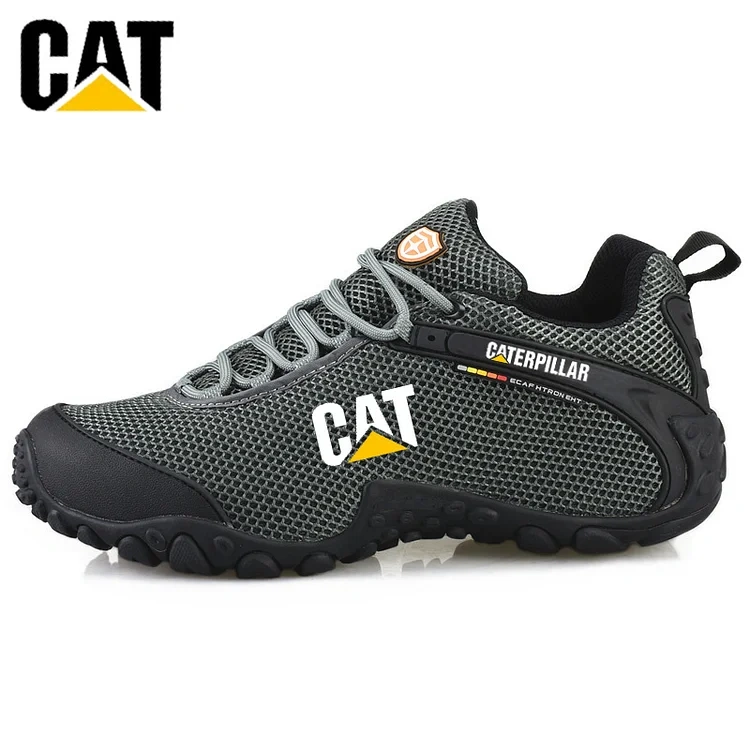 Novas botas de trabalho masculinas CAT®2025 feitas de aço resistente a rachaduras e perfurações