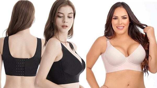 🔥Fashion Deep Cup Bra🔥Sutiã com modelador incorporado (o tamanho é igual ao dos sutiãs normais)