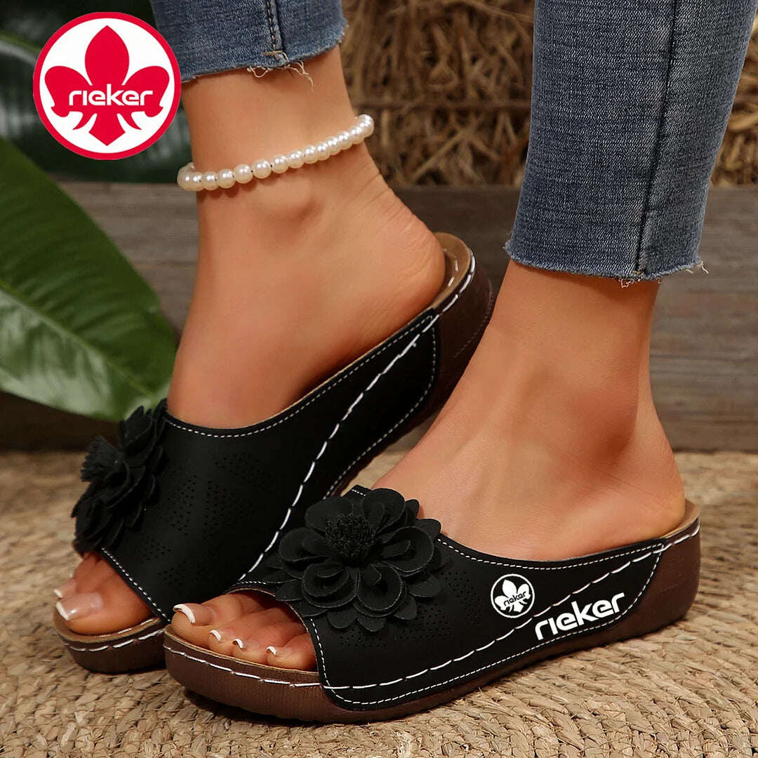Fashionable and comfortable women's sandals RIEKER