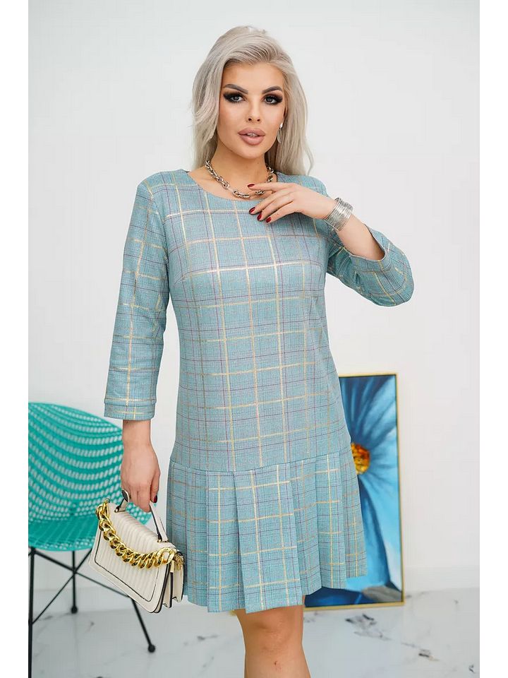 🔥【S-5XL】💜💚Vestido moderno de alta qualidade