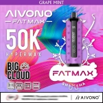 AIVONO AIM FATMAX 50000 Puffs Vapes Lush lce
