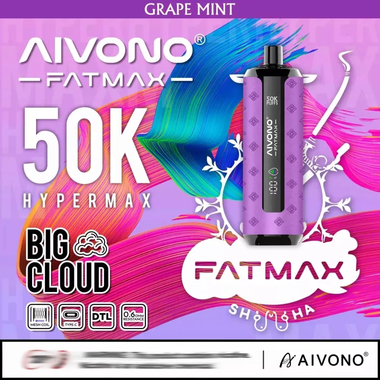 AIVONO AIM FATMAX 50000 Puffs Vapes Lush lce