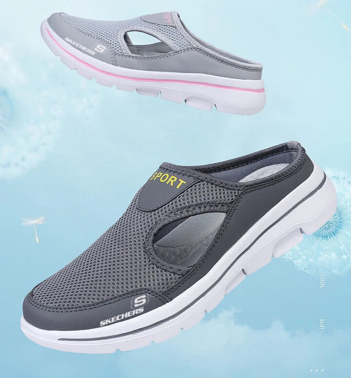 Novo estilo 2025 com sandálias esportivas de suporte, confortáveis ​​e respiráveis