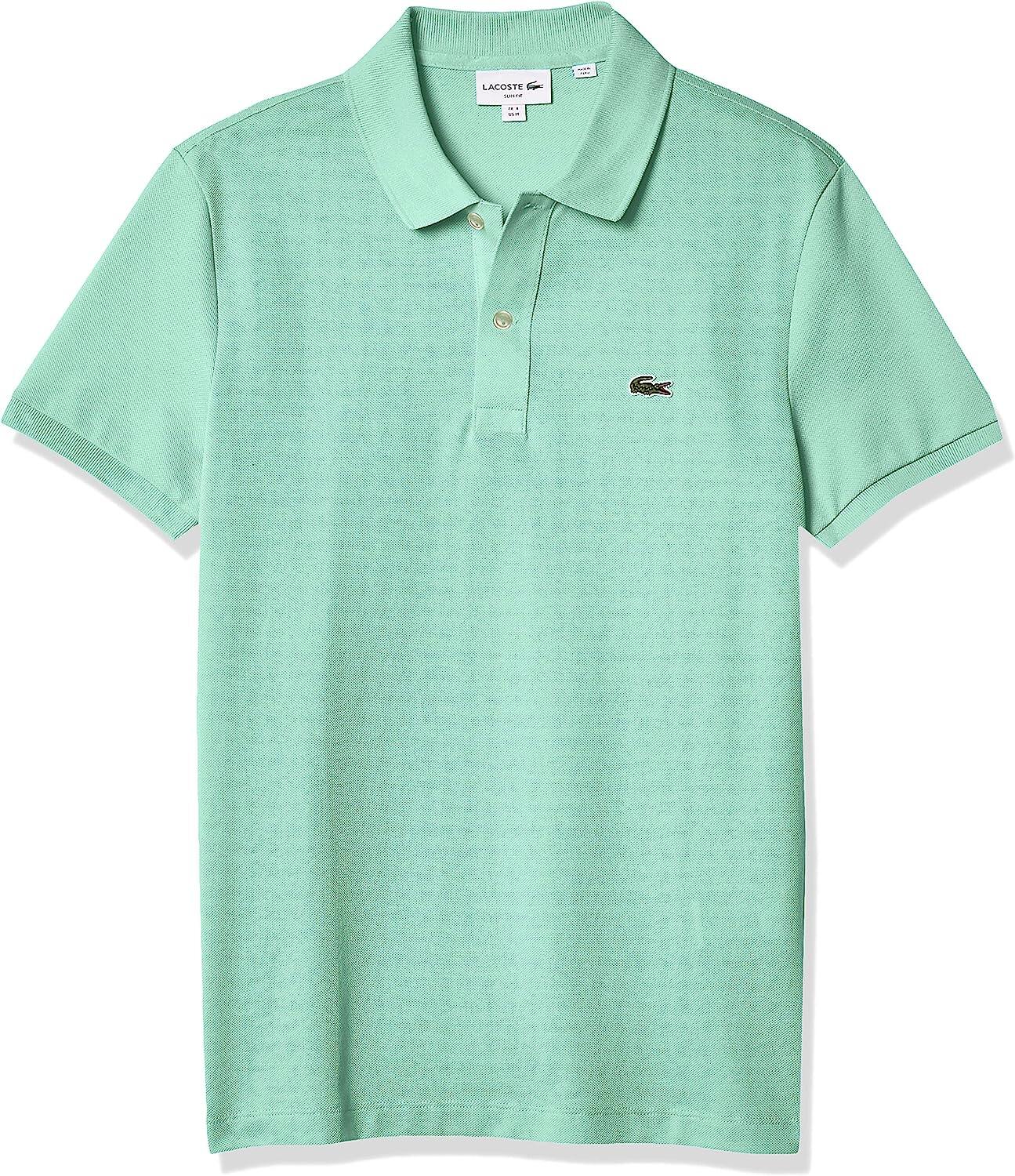 CAMISA POLO MASCULINA LACOSTE CLASSIC PIQUE SLIM FIT MANGA CURTA