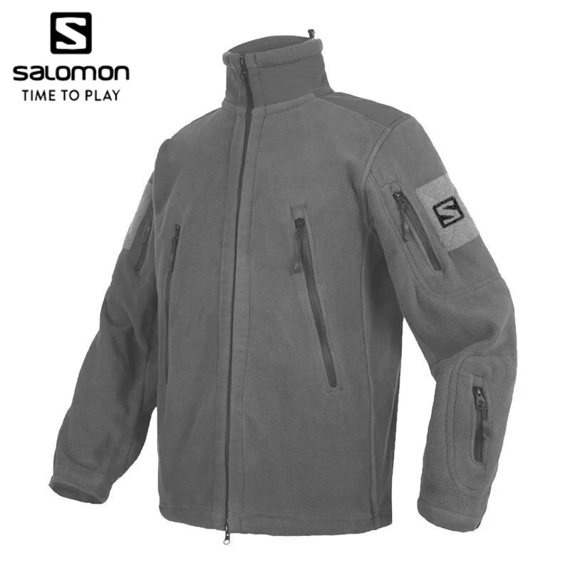 Salomon® Winter Outdoor Fleece Striukė – išskirtinė šiluma ir komfortas