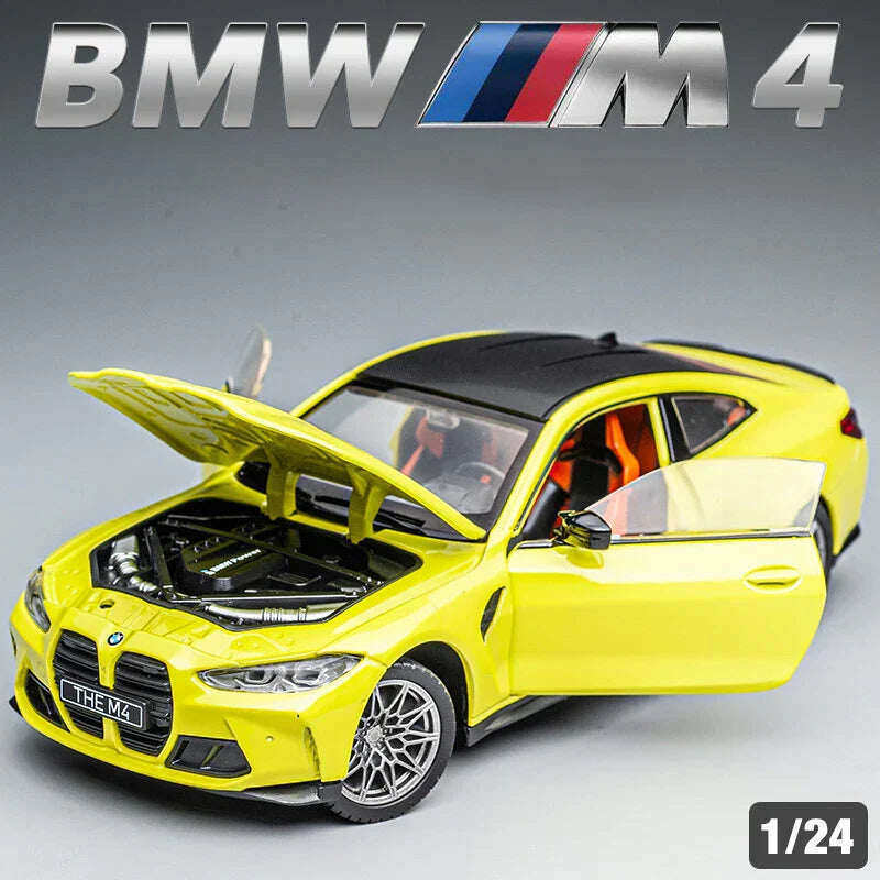 1:24 BMW M4 G82 M4 Die Cast