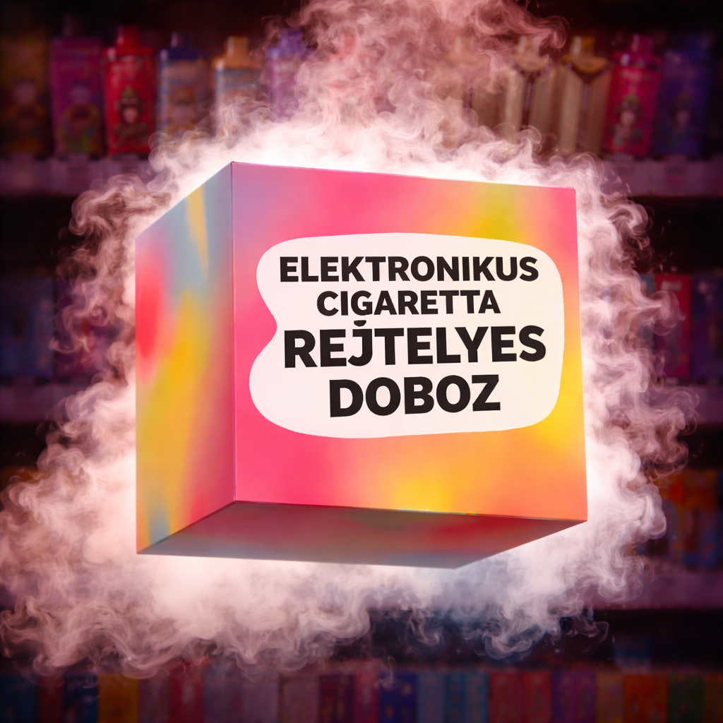 Eldobható Vape Mystery Box - meglepetéscsomag a merészeknek!