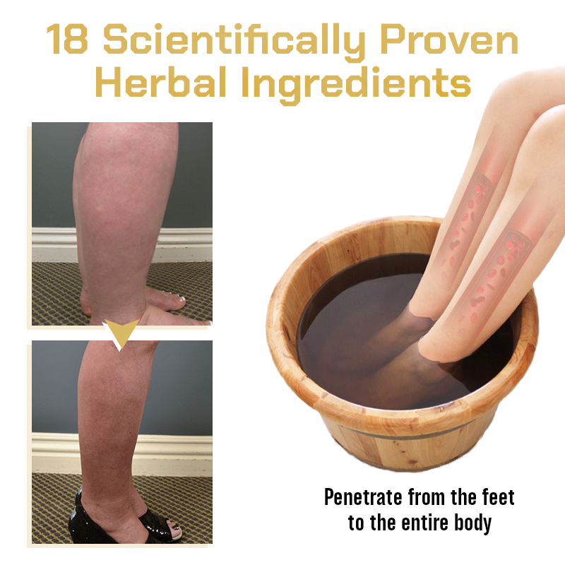 Imersão para pés com veneno de abelha Biancat™ LymphTox