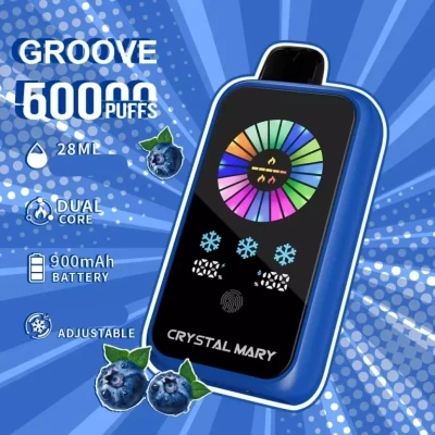CRYSTAL MARY Groove 50000 Puffs Rechargeable Disposable Vape