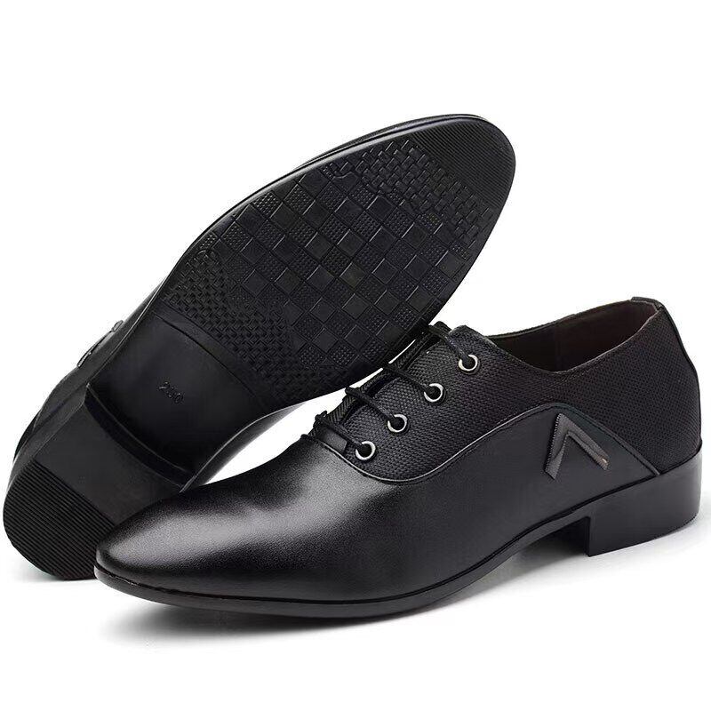Sapato de homem elegantes em pele de vaca | 50% de desconto🔥