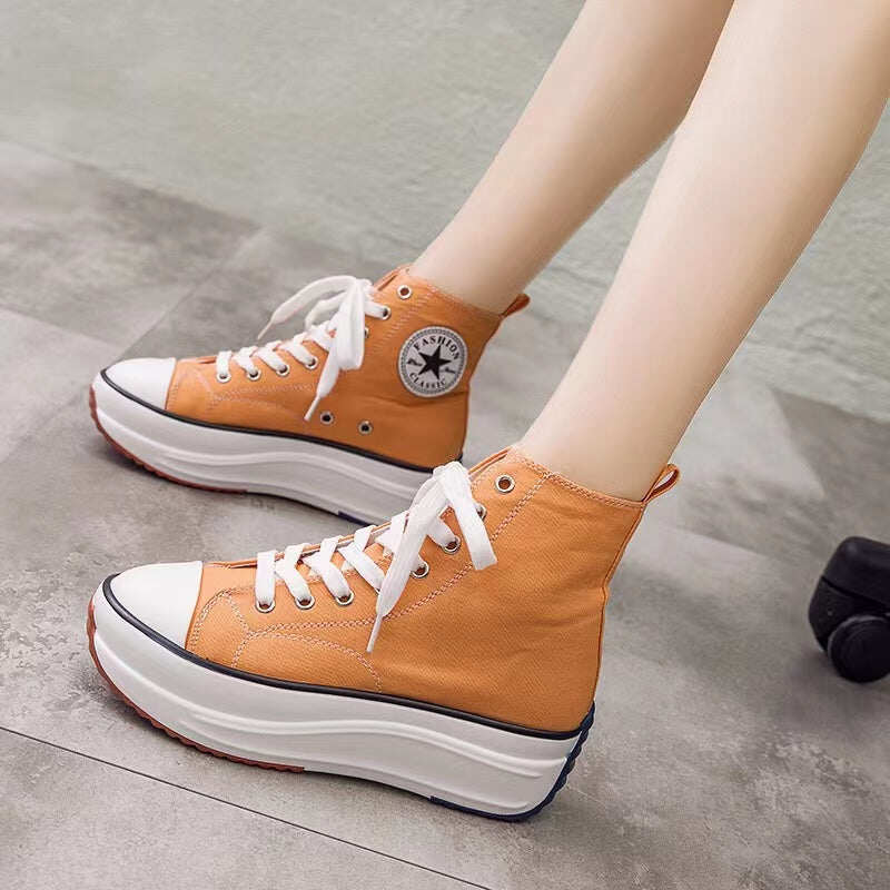 2022 Buty Canvas Kobiety Moda Trenerzy