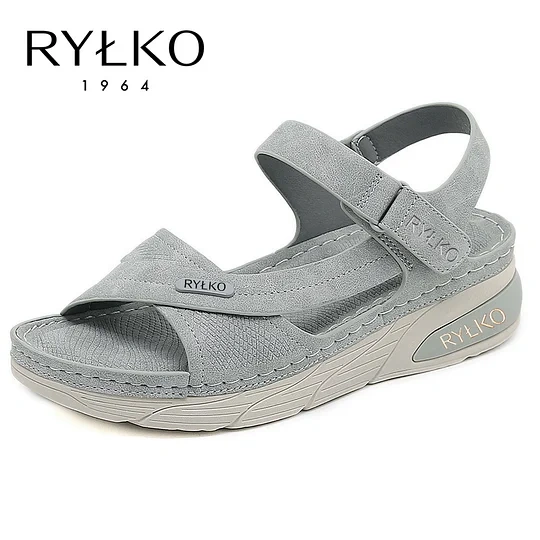 RYLKO® 2025 női bőr szandál rüsztbetéttel