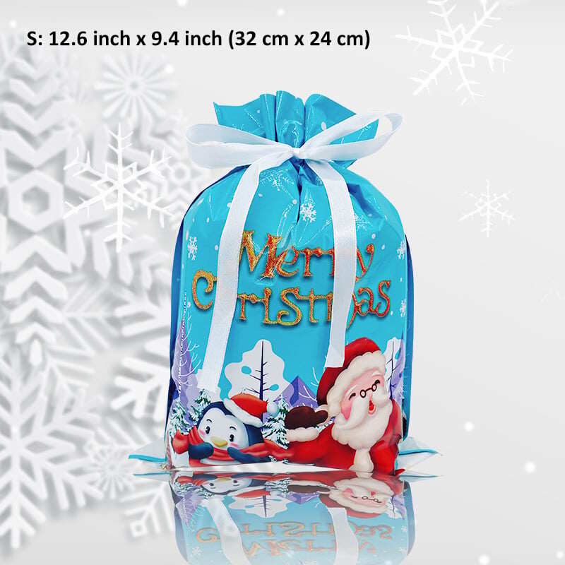 🔥GRANDE PROMOÇÃO 49% DE DESCONTO🔥🔥SACOLAS PARA PRESENTE COM CORDÃO DE NATAL