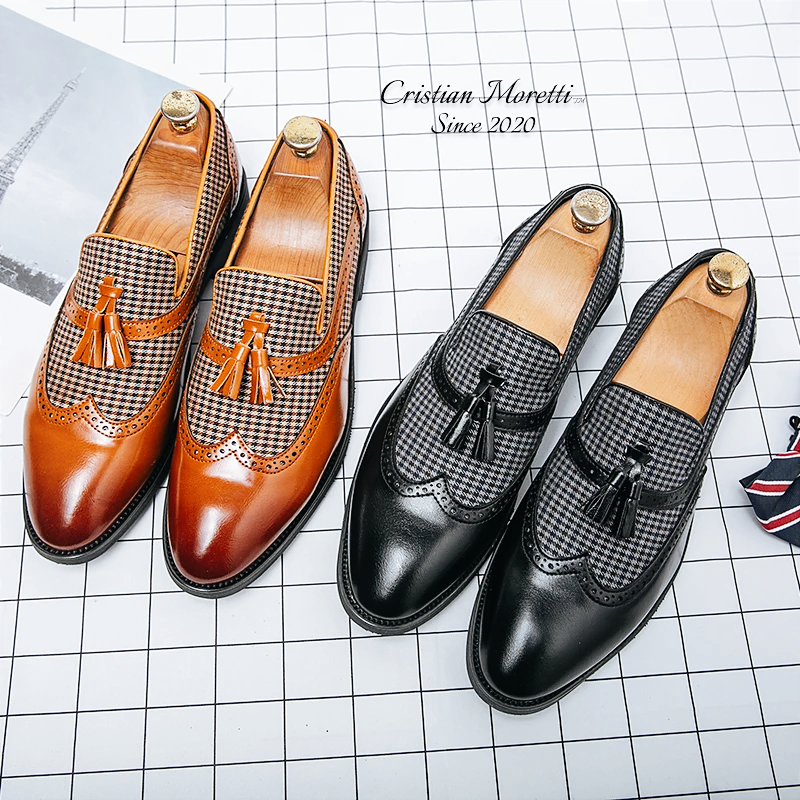 Sapatos Slip-On de Couro Premium Antonio De Luca™