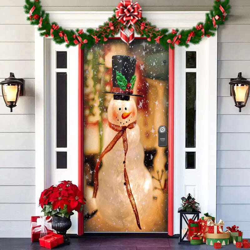 🔥2024 Novas cortinas decorativas de Natal