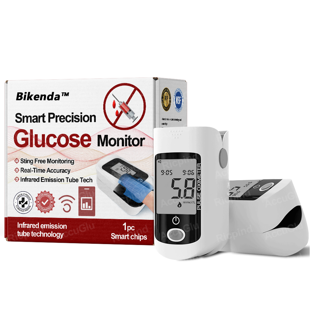 (Loja oficial👩‍⚕️)Bikenda™  Monitor de Glicemia de Precisão Inteligente✅99.8% Exatidão