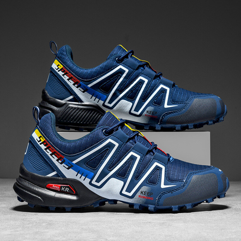 sapatos casuais de corrida cross-country salomon outdoor sapatos de caminhada masculinos
