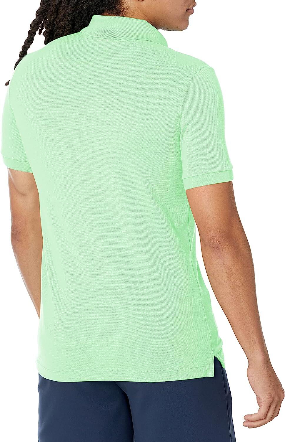 CAMISA POLO MASCULINA LACOSTE CLASSIC PIQUE SLIM FIT MANGA CURTA