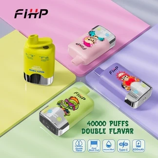 FIHP 40000 Puffs Double Flavor LED Display Disposable Vape