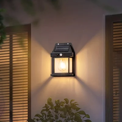 🔥Nowa lampa ścienna solarna z wolframu na rok 2025 do użytku na zewnątrz🔥