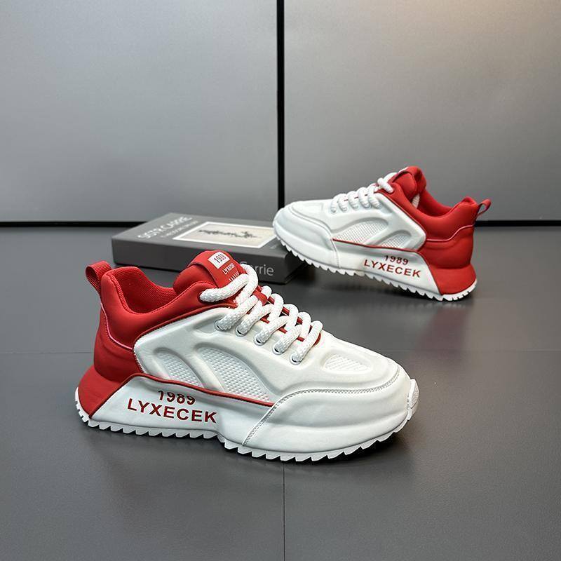 2025 novos sapatos casuais masculinos que aumentam a altura
