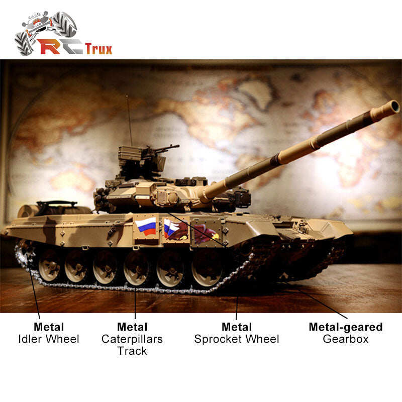 Heng Long RC Tank 1:16 Russian T90 Main Battle Tank