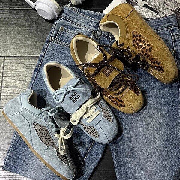 2024 noi pantofi casual de damă din piele naturală