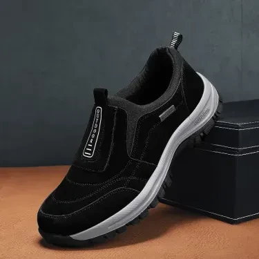 Lekkie, antypoślizgowe buty męskie zapobiegające bólom stóp