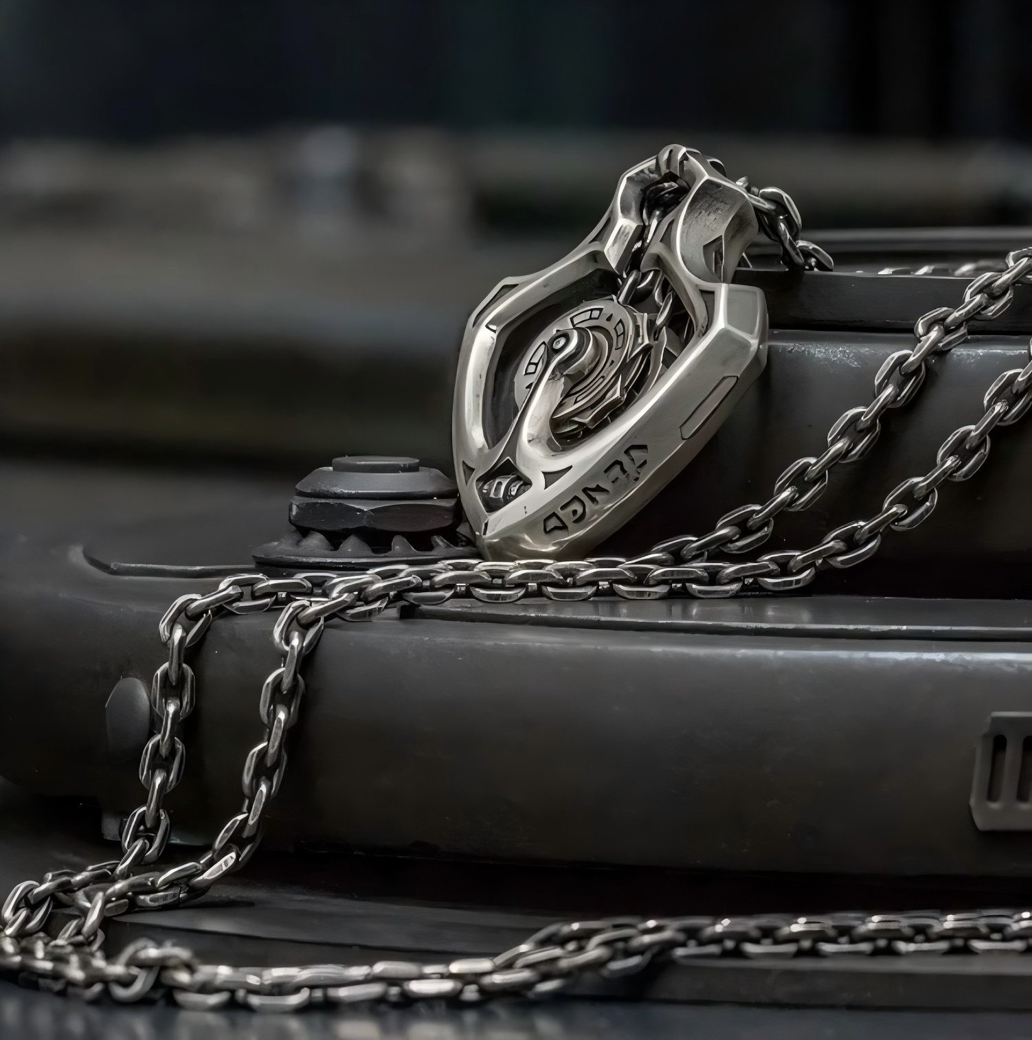 🔥Colar de engrenagem mecânica 