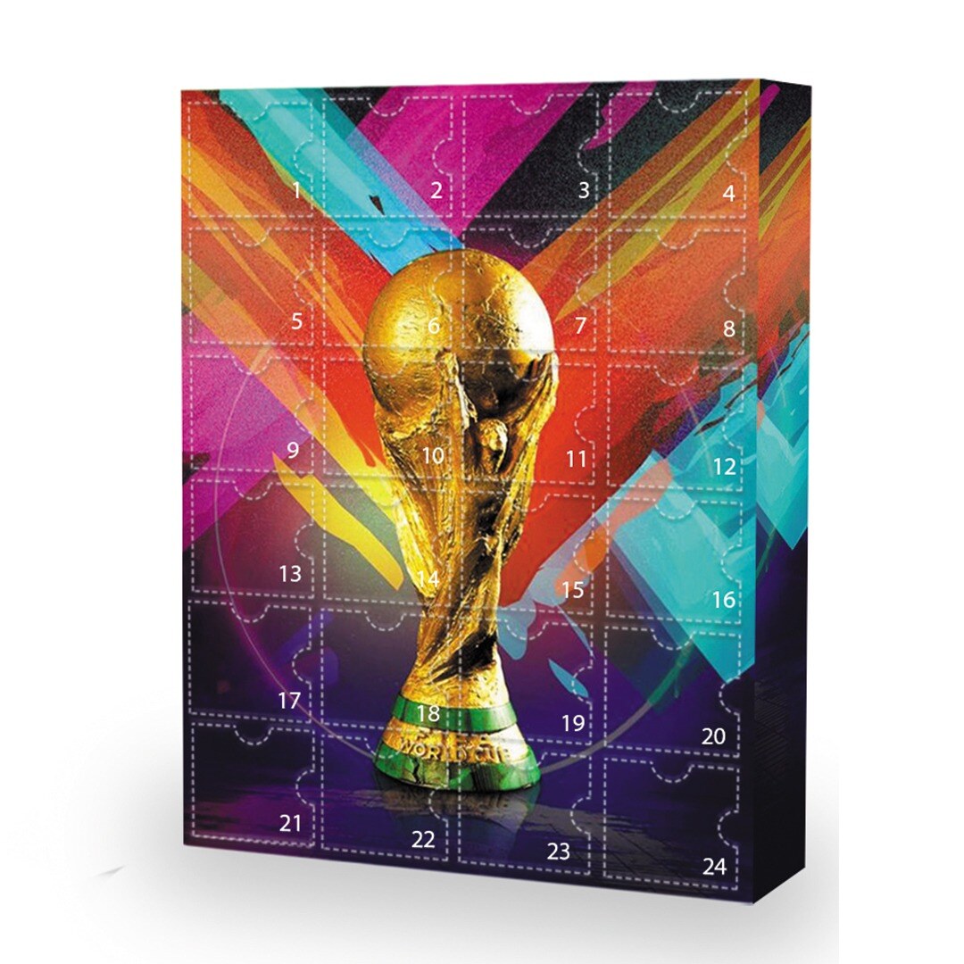 Calendário do Advento da Copa do Mundo de 2025 🎁24 presentes estão nele