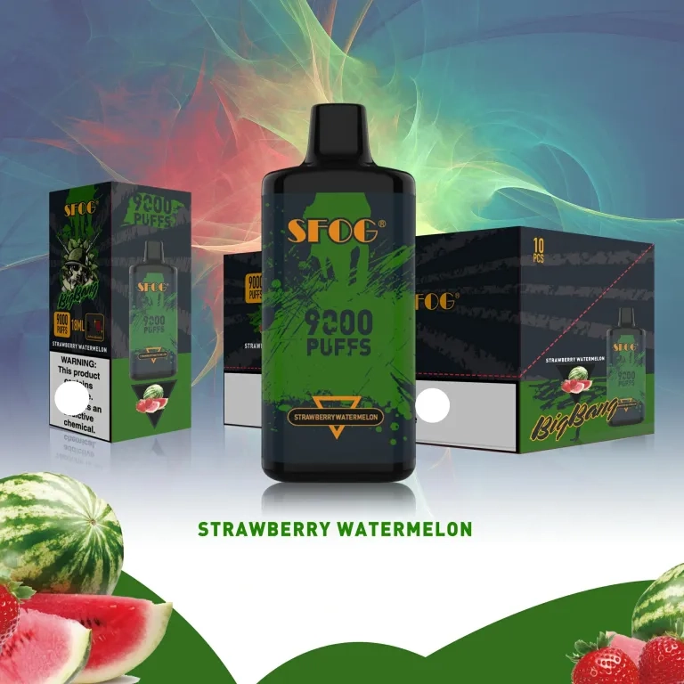 Sfog World 9000 Puffs Refillable Bulk Purchase Disposable Vape