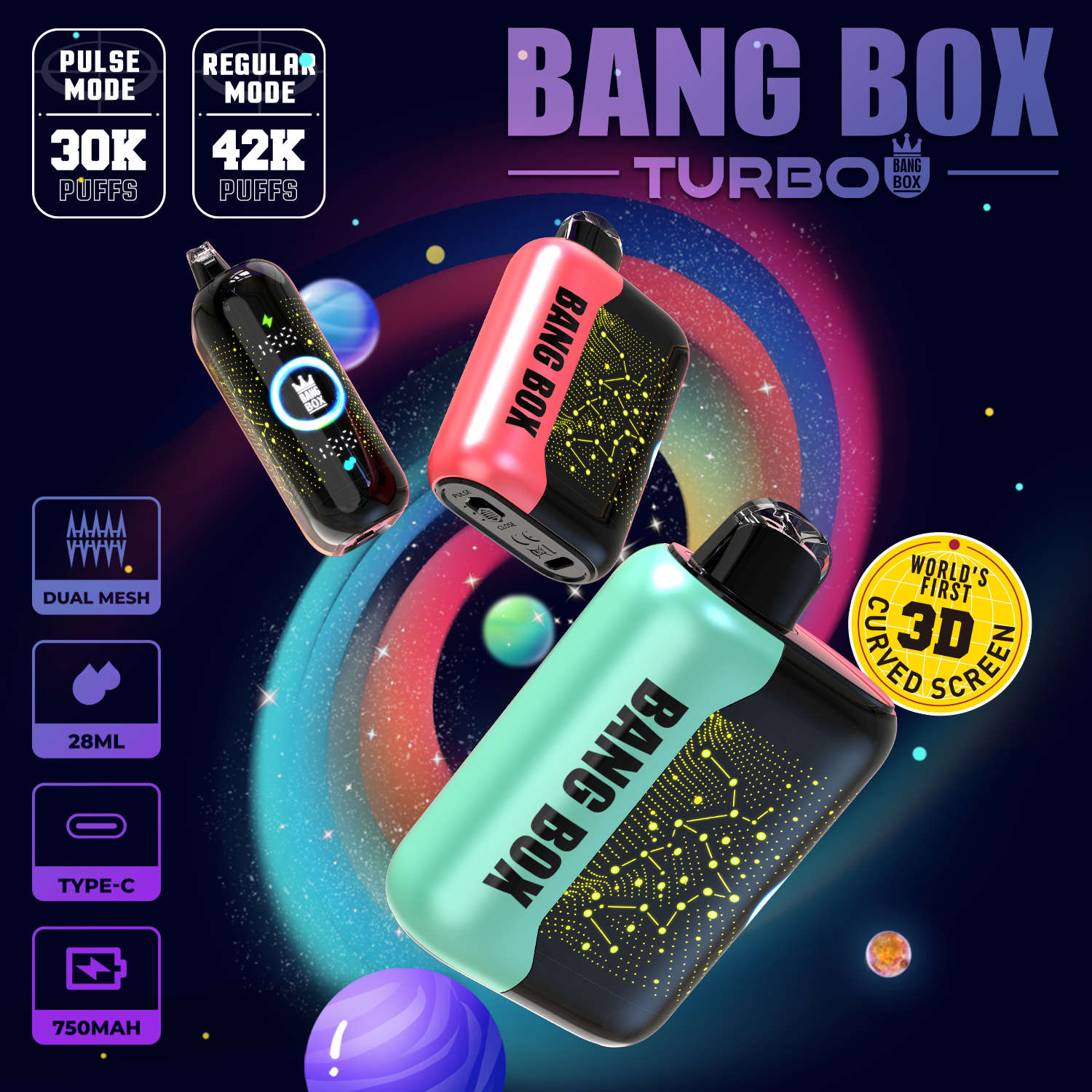 Bang Box TURBO 42000 puffs Vape
