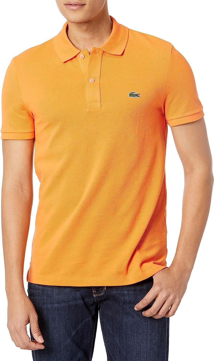CAMISA POLO MASCULINA LACOSTE CLASSIC PIQUE SLIM FIT MANGA CURTA