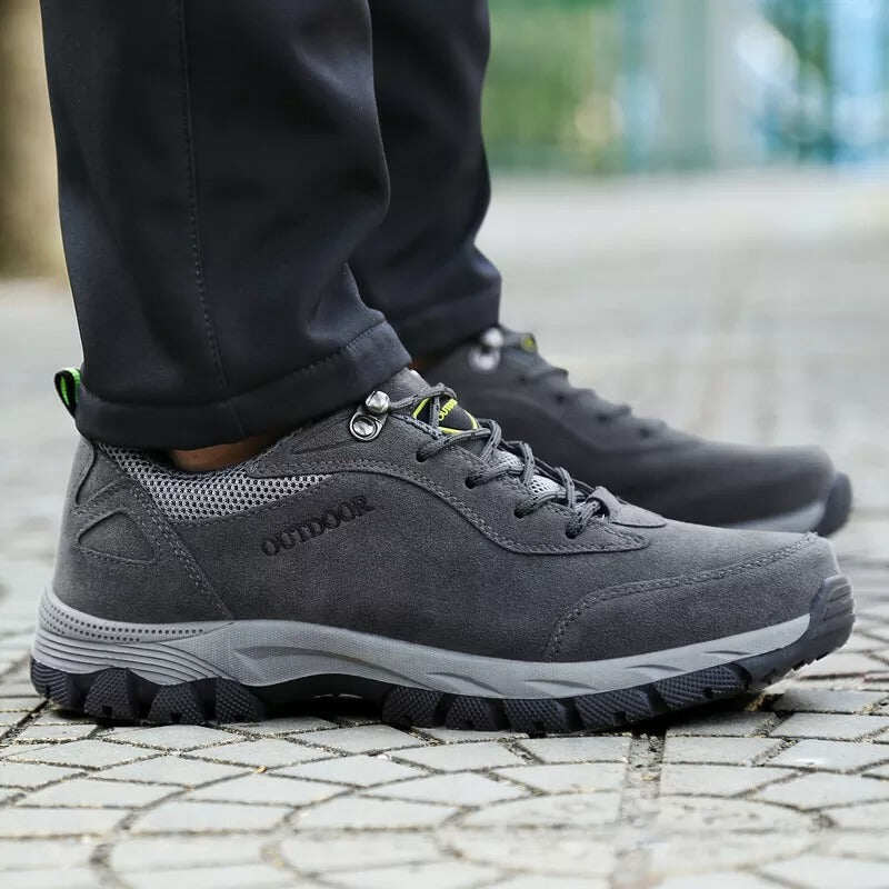Oddychające męskie buty do chodzenia ze wsparciem łuku stopy