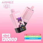 AIRMEZ FOX 120000 Puffs 4 IN 1 Taste Disposable Vape raspberry watermelon