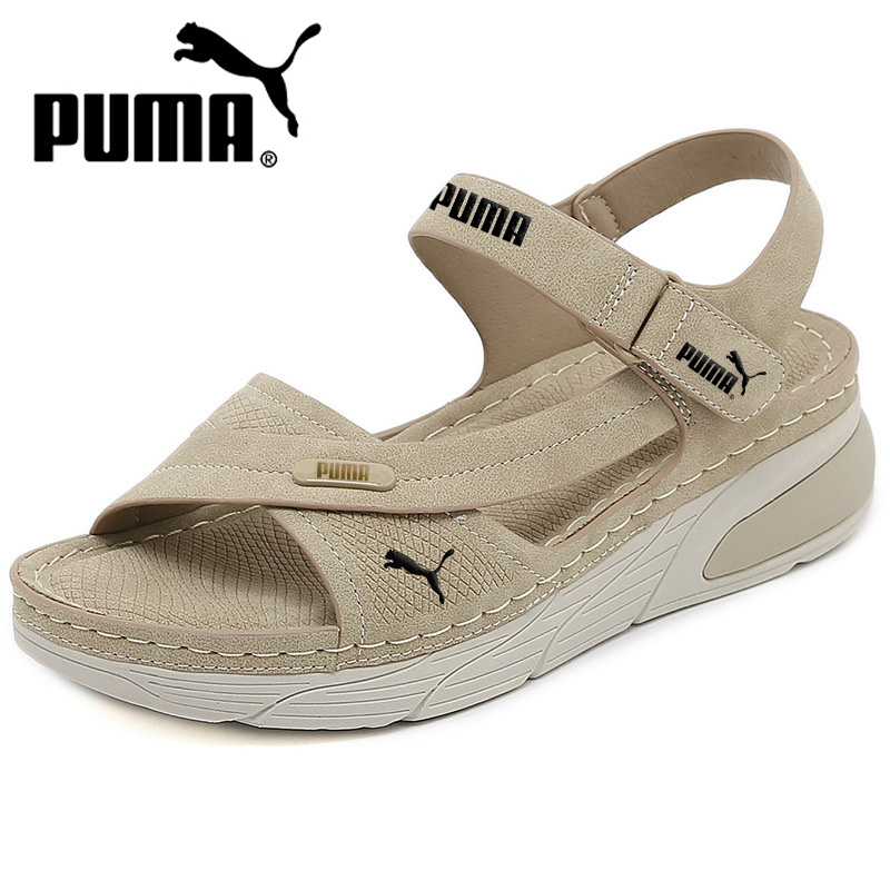 Sandália de suporte de arco de couro PUMA® 2025 feminina