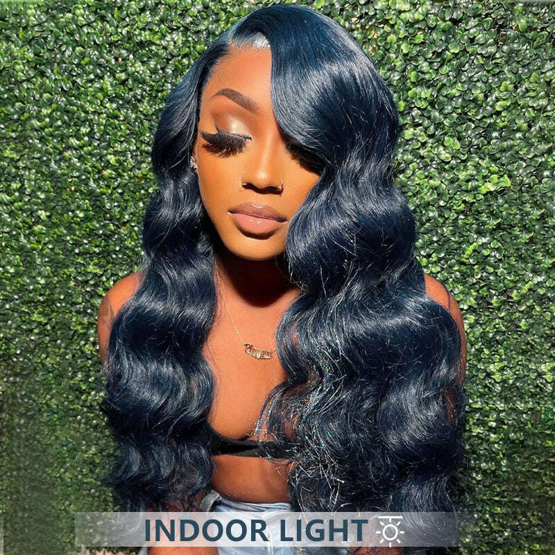 Sale | Glueless Midnight Blue 7x6/13x6 FULL Lace Frontal Wig 16