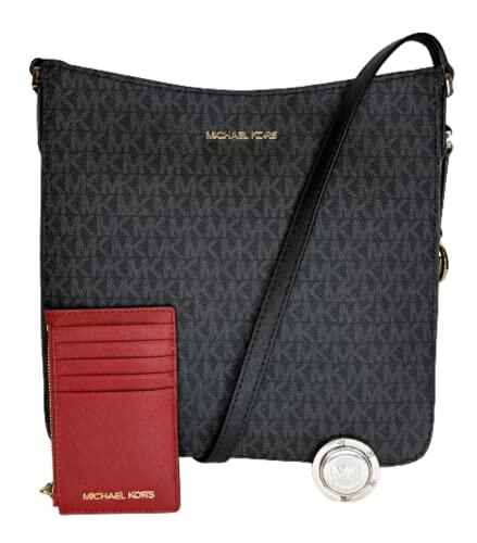 Michael Kors Charlotte Bolsa grande com zíper superior