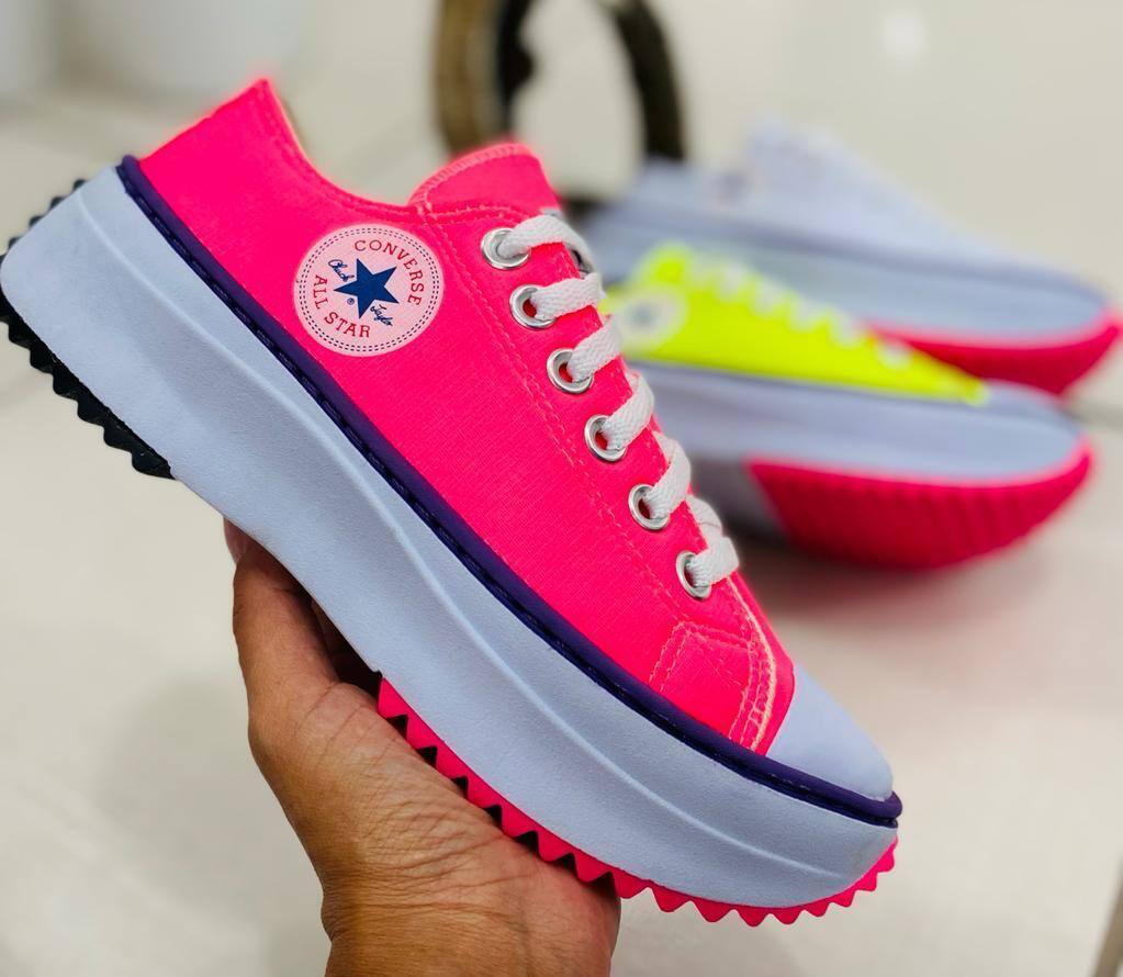 Sapatos de lona feminina da moda All Star 3.0 - 2023 (Modelo Exclusivo)