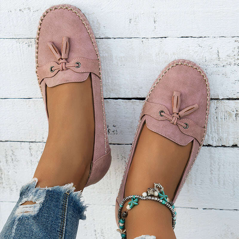 🔥 Oferta diária de 50% de desconto - Mocassins macios e confortáveis ​​em estilo feminino