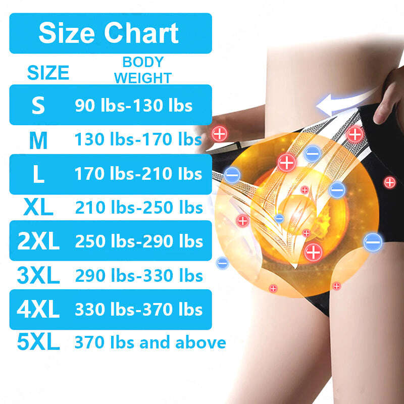 Últimas 3 horas: 80% DE DESCONTO 🔥 Shorts modeladores de turmalina autoaquecidos em fibra de titânio Neslemy™