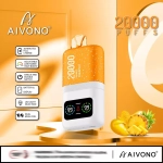 AIVONO 20000 Puffs Dual Mesh Rechargeable Disposable Vapes Pink lemonade