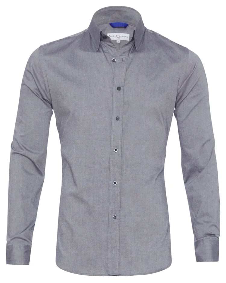 ✨🔥CAMISA OXFORD STRETCH ZIP