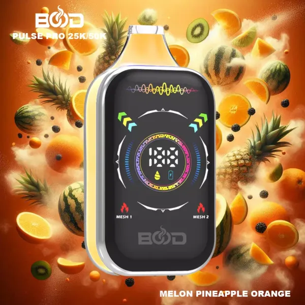 BOOD PULSE PRO 50000 Puffs Full Screen RGB 25K 50K Wholesale Rechargeable Disposable Vapes